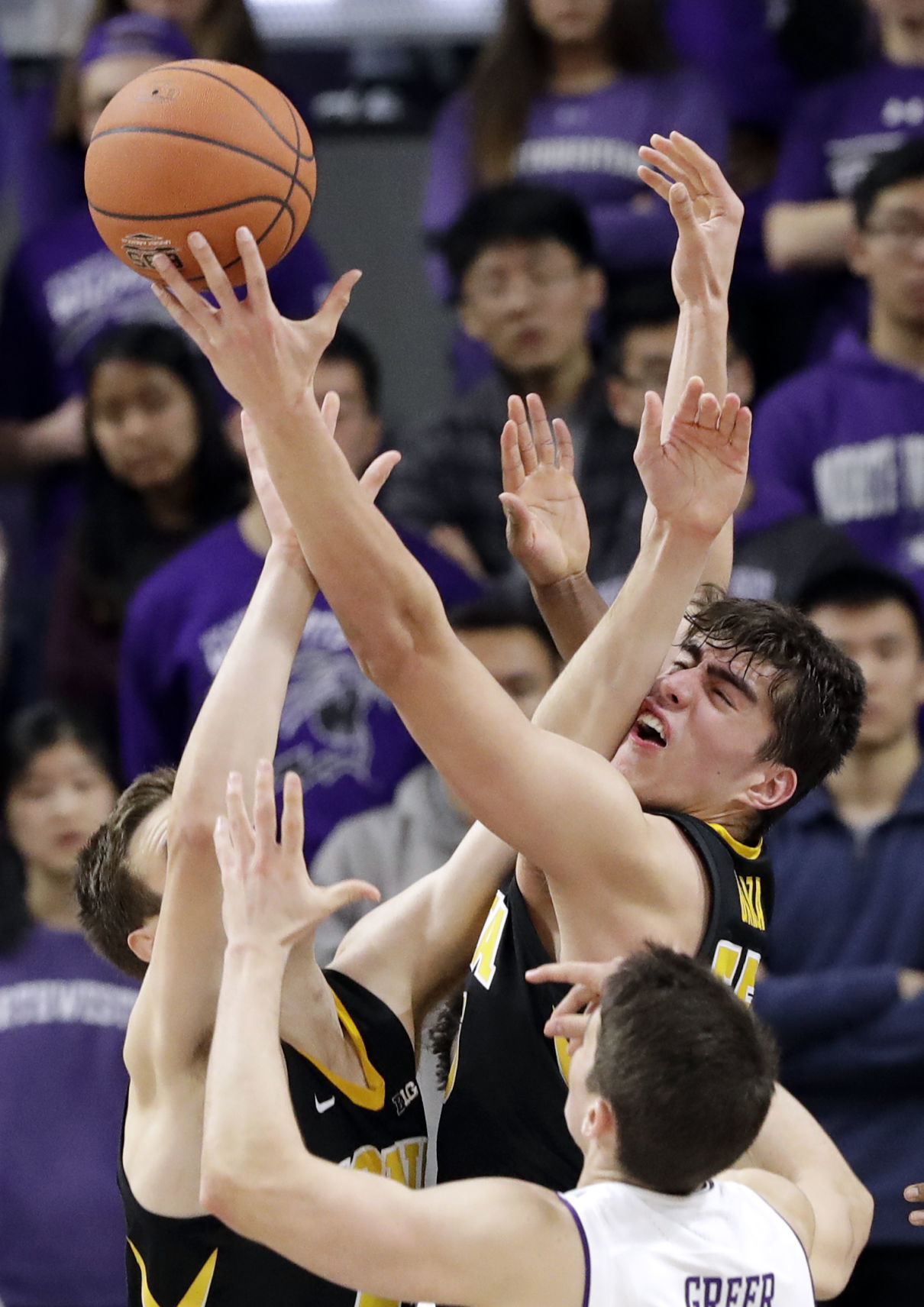 Iowa Northwestern Basketball
